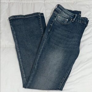 J for Justify Women's Boot Cut Jeans - Dark Blue